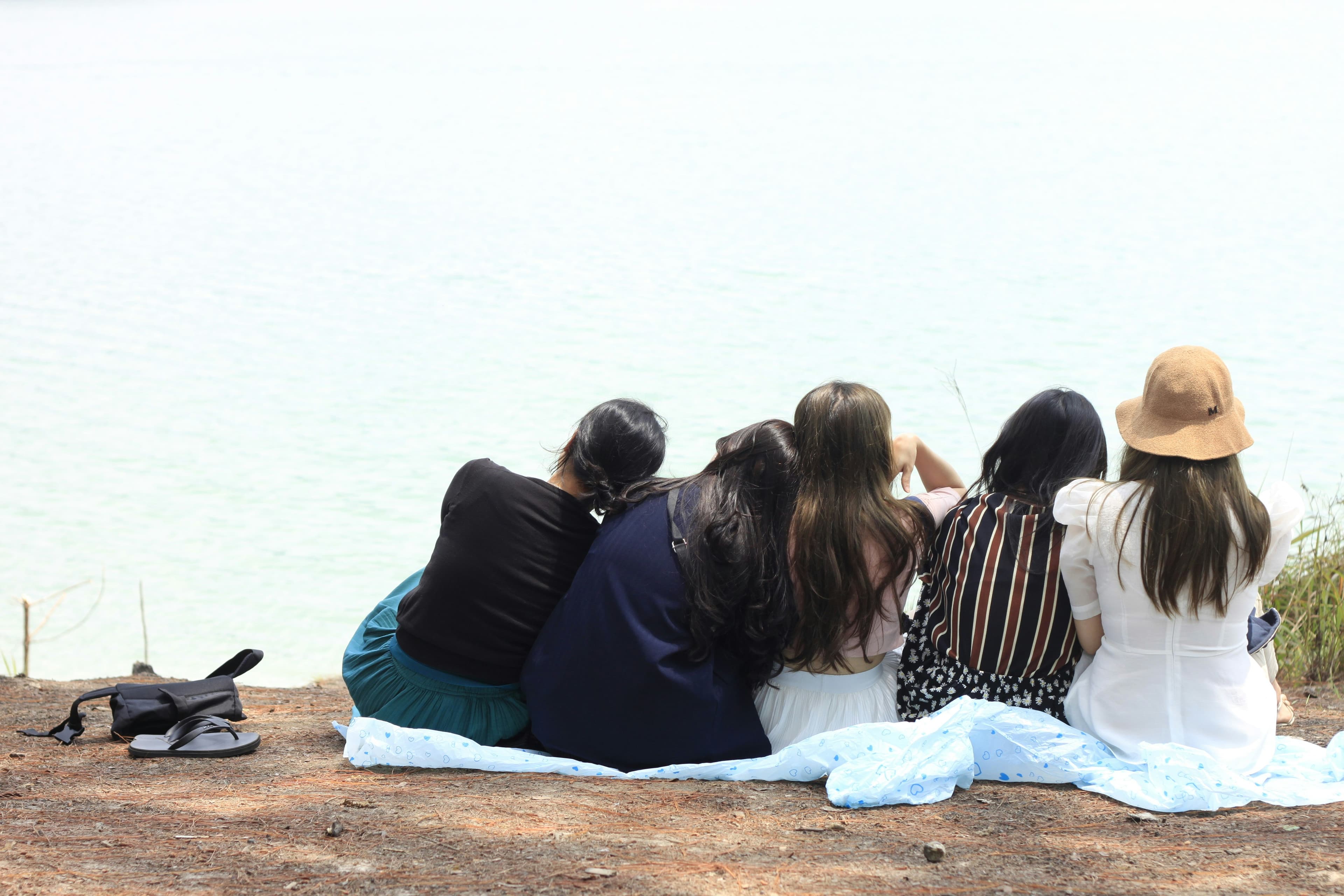 Group of teenagers